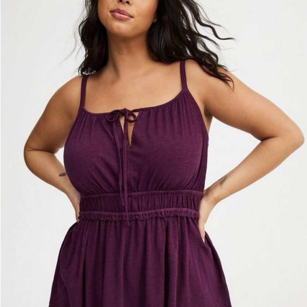 Torrid Plum Sleeveless Dress